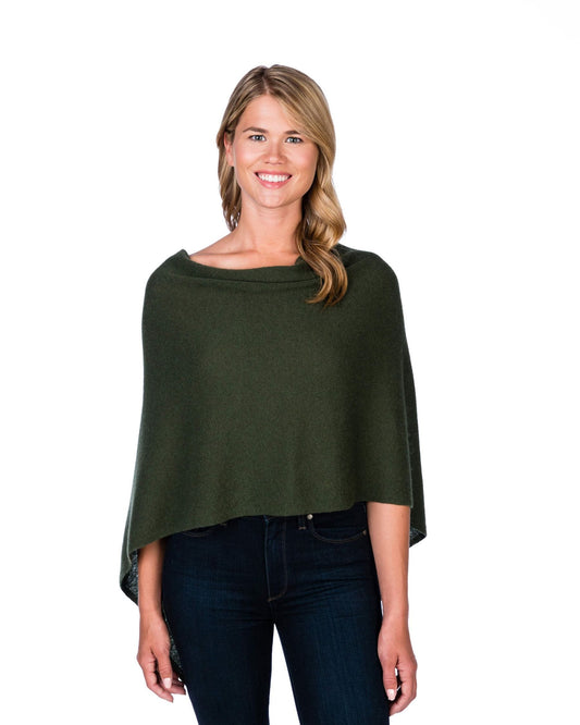 Cashmere Dress Topper Poncho