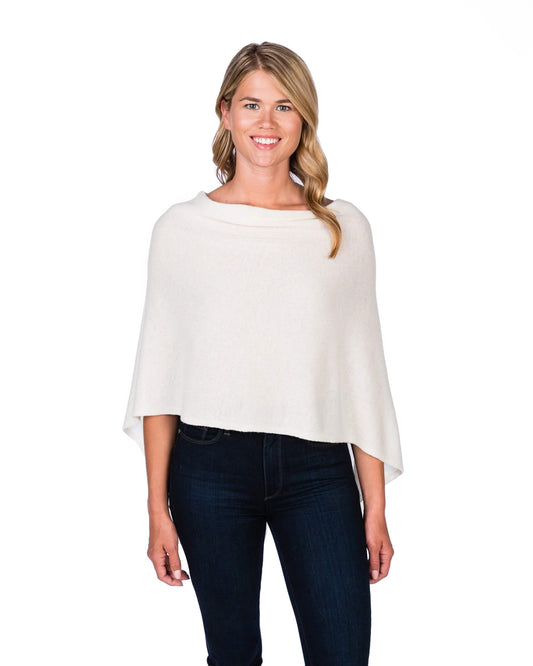 Cashmere Dress Topper Poncho