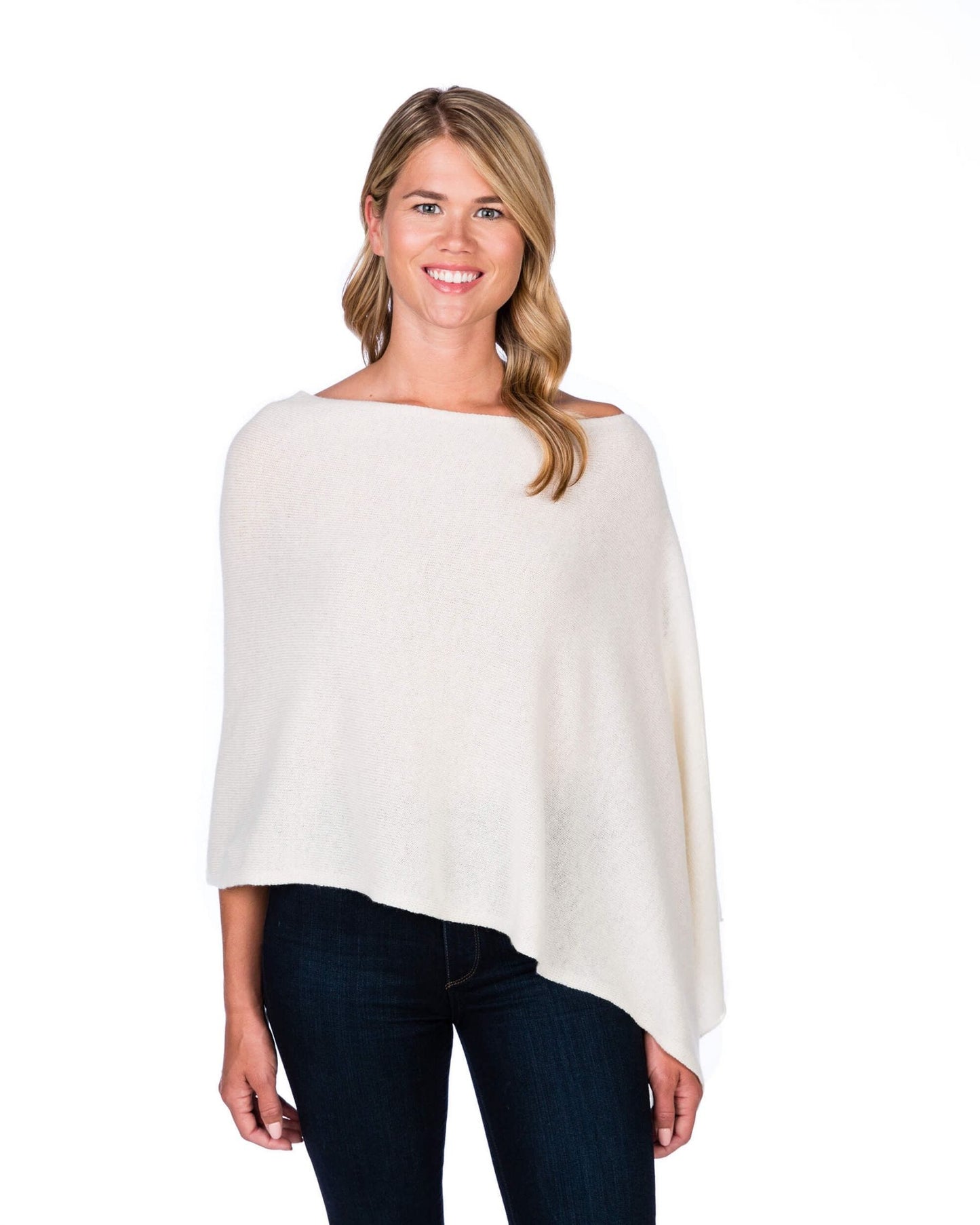 Cashmere Dress Topper Poncho