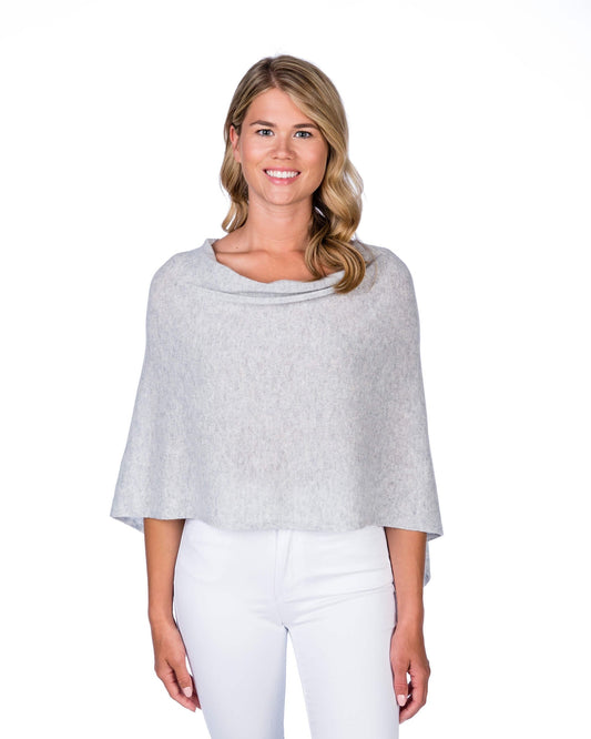 Cashmere Dress Topper Poncho