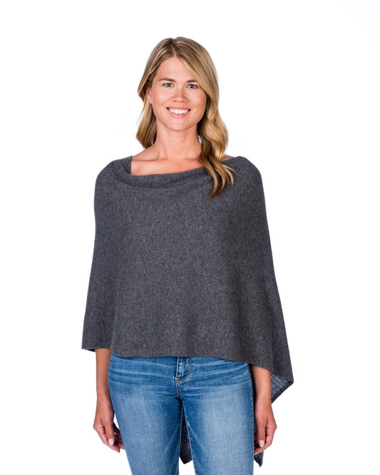 Cashmere Dress Topper Poncho