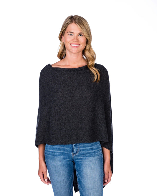 Cashmere Dress Topper Poncho