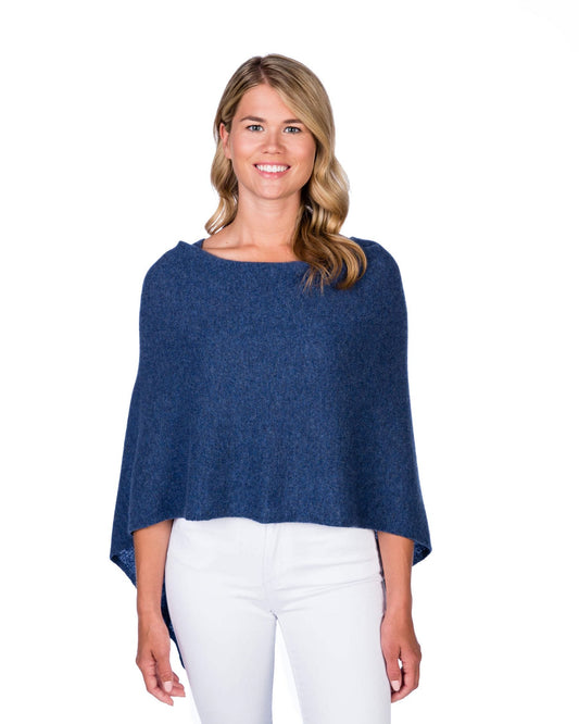 Cashmere Dress Topper Poncho